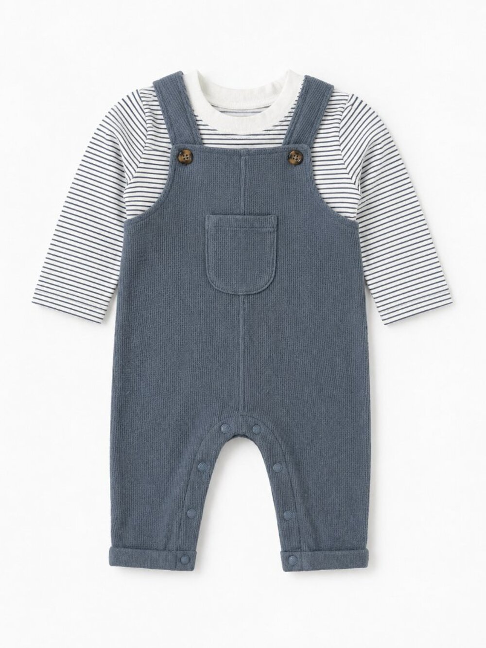 NWT Carter’s Baby Toddler Boy 2 Piece Outfit Blue Cozy Set